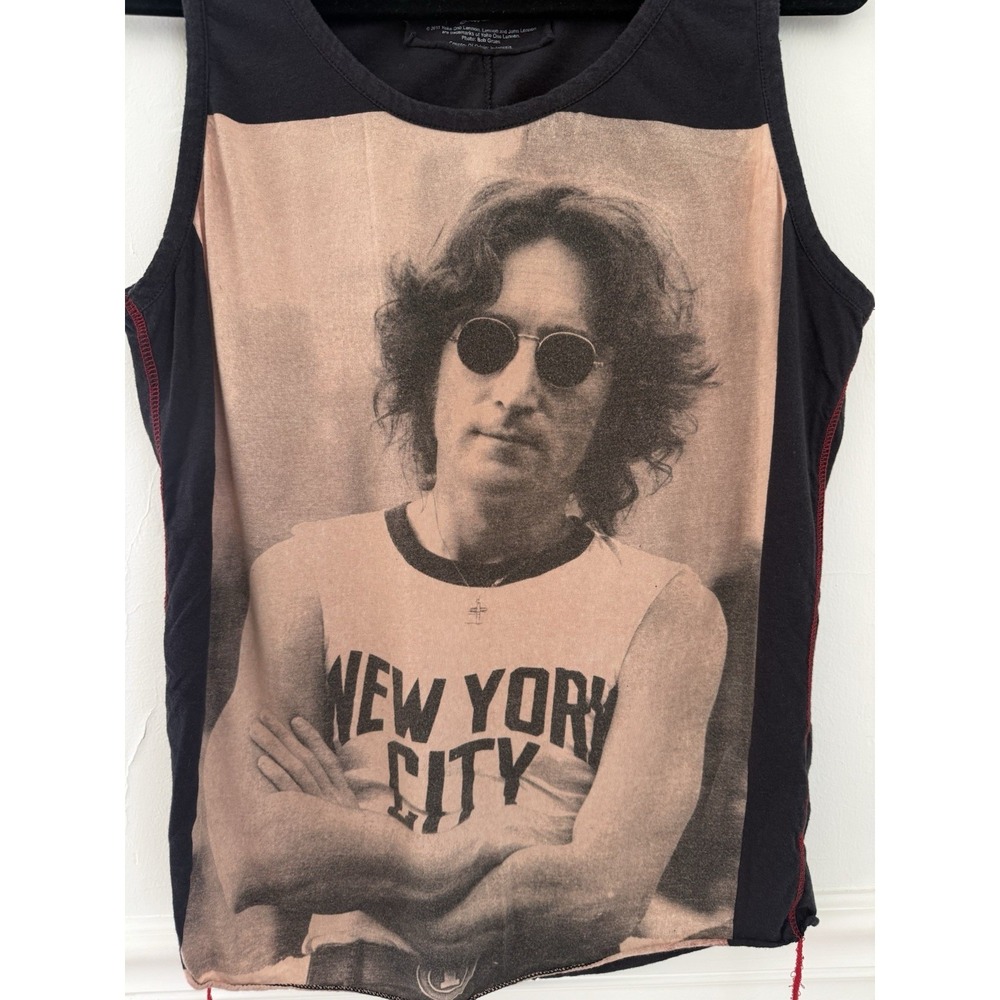 RARE 2011 House of The Gods Buddhist Punk John Lennon Tank Top - Picture 4 of 10